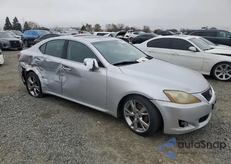 2009 Lexus Is 250 из США, поврежденный, VIN JTHBK262395103127